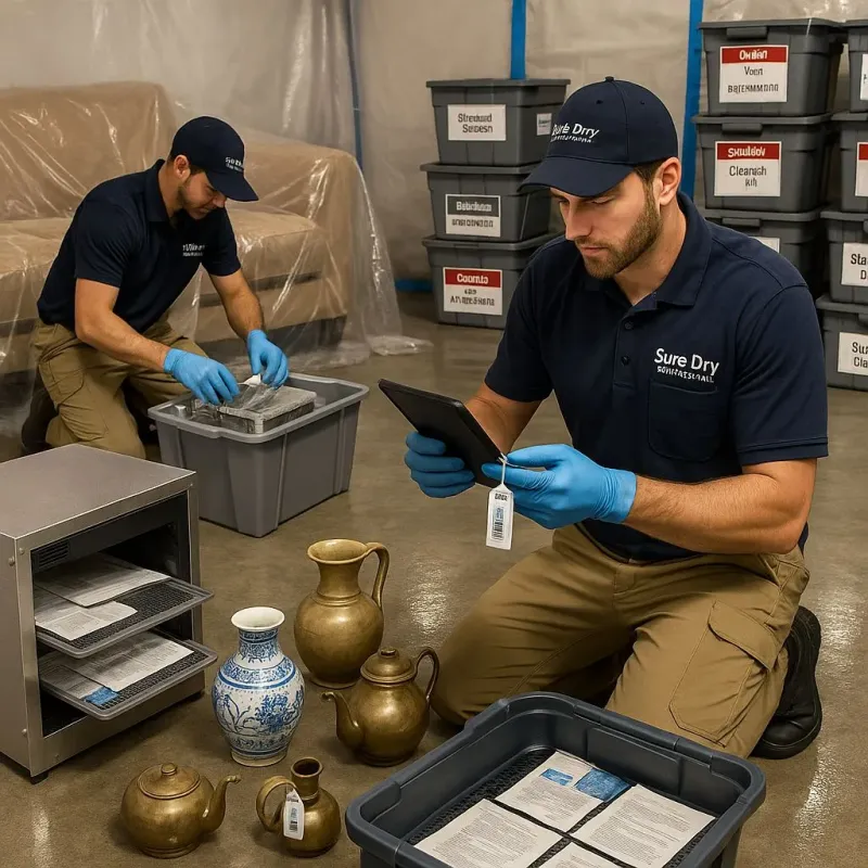Content Protection and Restoration process in Clinton, OH