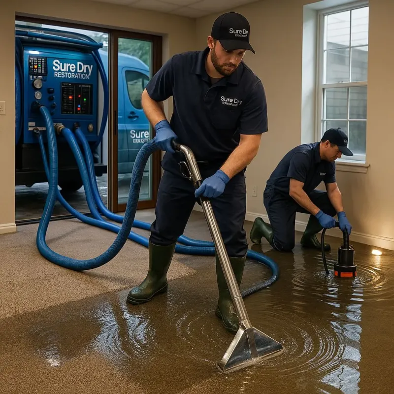 Water Extraction and Removal process in Clinton, OH
